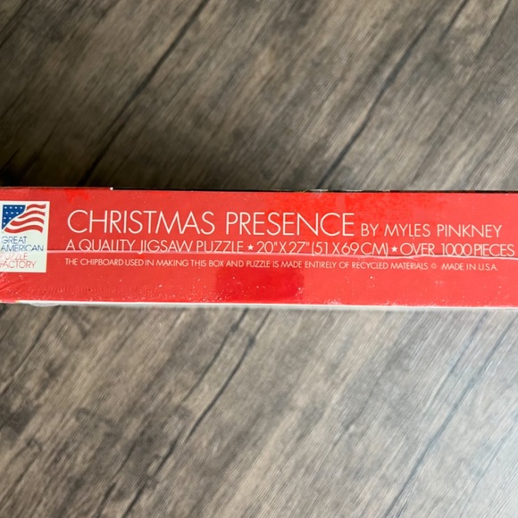 Christmas Presence Sealed 1998 1,000 Piece Puzzle - Picture 5 of 5